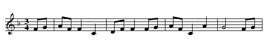 Blessed Quietness - staff notation