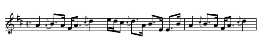 Blin' Jamie - staff notation