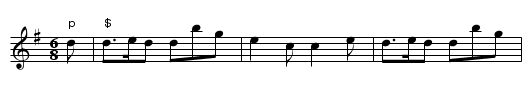 Blink o'er the burn,my sweet laddie. CJF.033 - staff notation
