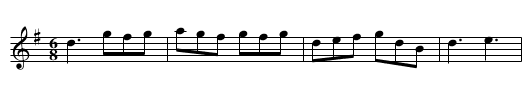 Blithest Lass that e'er was seen, The - staff notation