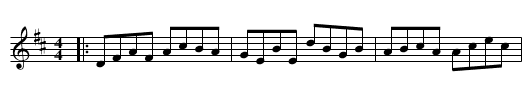 Blockhouse Dutchman - staff notation