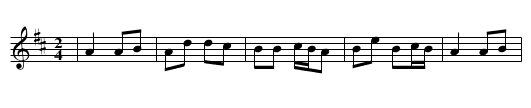 Bloody Drunken Peeler, The  - staff notation