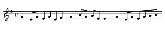 Bloom of Youth - staff notation