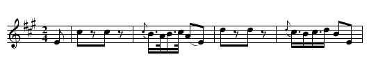 Blooms of Bon Accord, The - staff notation