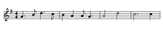 Blow, Boys, Blow - staff notation