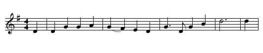 Blow Ye Winds of Morning - staff notation