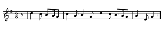 Blowzabella - staff notation
