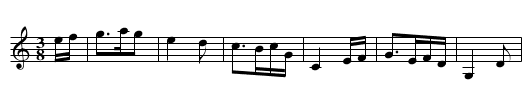 Blue Hills Waltz - staff notation