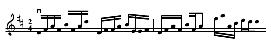 Blue-Eyed Lassie -- Reel - staff notation