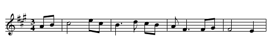 Bluemont Waltz, The  - staff notation
