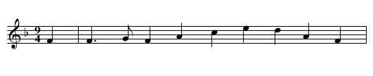 Blythesome Bridal, The - staff notation