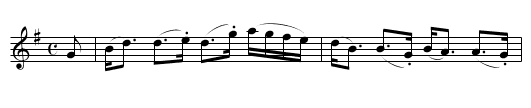 Boatie Rows, The - staff notation