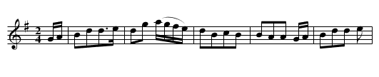 Boatie Rows.  WHL.[062], The - staff notation