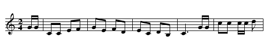 Boating on a Bullhead - staff notation