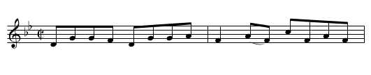 Bob with the One Horn [1] - staff notation