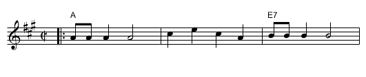 Bobolinka   [A] - staff notation