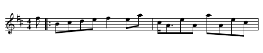 Boganuadh, The - staff notation