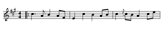 Boil The Kettle Early - staff notation