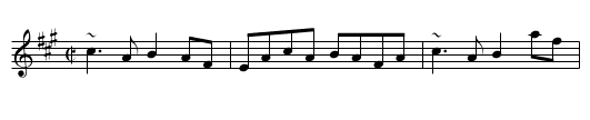 Boil the Kettle Early - staff notation