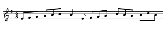 Bold Doherty Jig - staff notation