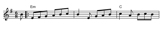 Bold Doherty - staff notation
