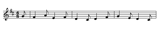 Bold MacCarteney - staff notation