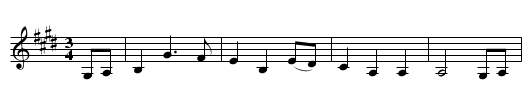 Bold Princess Royal (3) - staff notation