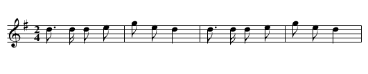 Boli liangmian guang - staff notation
