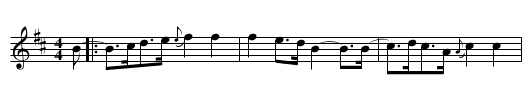 Böl-Olles schottis - staff notation