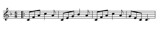 Bona Roba. JJo8.151, The - staff notation
