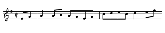 Bonaparte Crossing the Rhine - staff notation