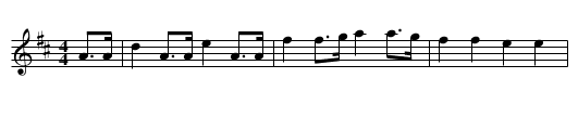 BONAPARTE'S GRAND MARCH - staff notation