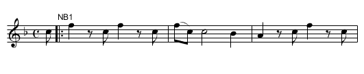 Bonaparte's Grand Parade March EHo.056 - staff notation