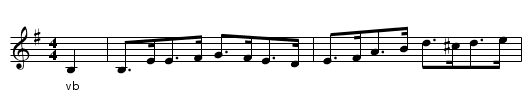 Bonaparte's Retreat (longdance) 1789 - staff notation