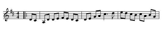 Bonaparte's Retreat - staff notation