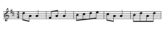 Bonaparty in a Knapsack. JBut.778 - staff notation