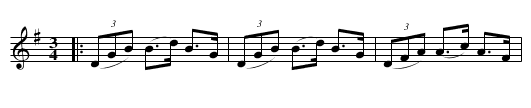 Bondpolska fr. Viksta - staff notation