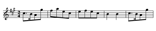 Boney Lad. JaW.001 - staff notation