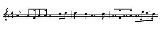 Bonne Kate of Edane - staff notation