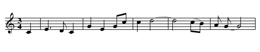 Bonnie Annie - staff notation