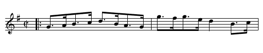 BONNIE ANNIE - staff notation