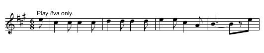 Bonnie BLue Flag, The  - staff notation