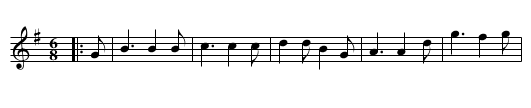 Bonnie Blue Flag - staff notation