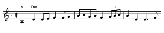 Bonnie Charlie - staff notation