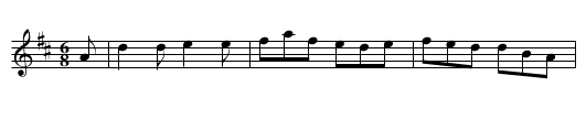 Bonnie Doon - staff notation