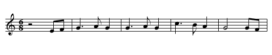 Bonnie Dundee - staff notation