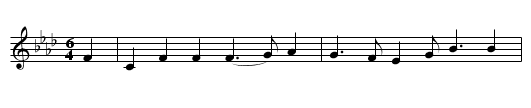 Bonnie Dundee - staff notation