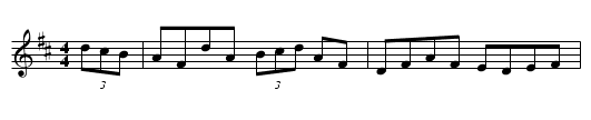 Bonnie Kate - staff notation