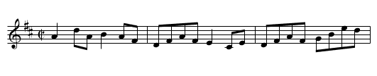 Bonnie Kate - staff notation