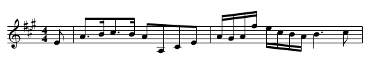 Bonnie Lass o' Bon Accord - staff notation